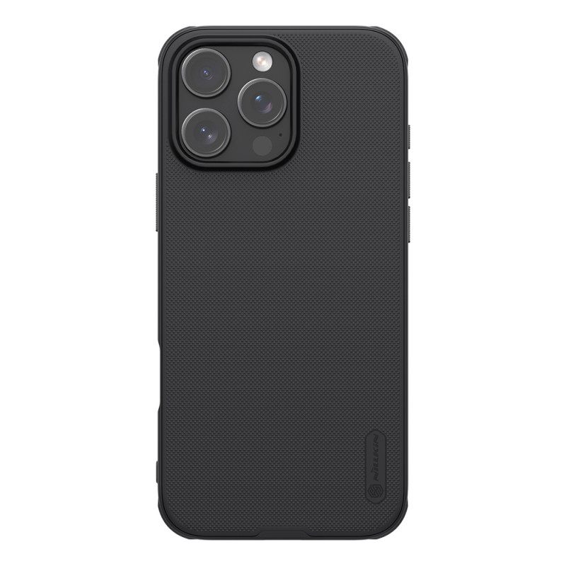 Nillkin Super Frosted Shield Pro Hülle für Apple iPhone 16 Pro, Schwarz