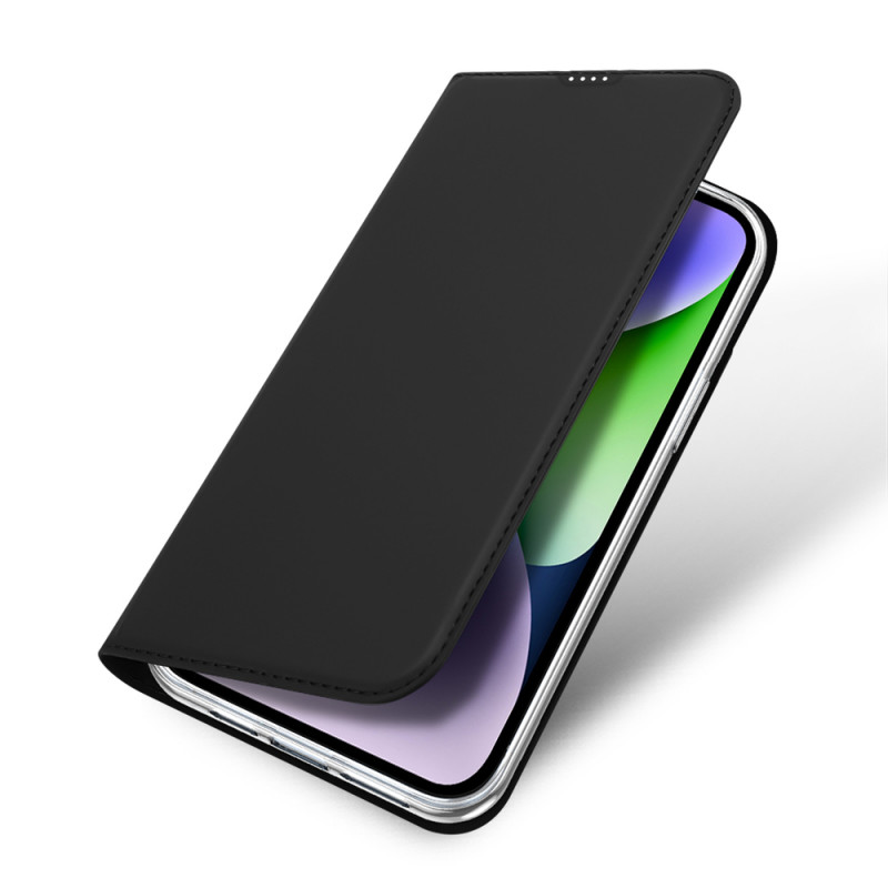 Dux Ducis Skin Pro Wallet Flip Case für Apple iPhone 15 Plus, Schwarz