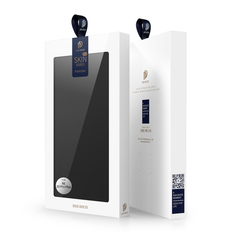 Dux Ducis Skin Pro Flip-Hülle für Realme 10 Pro, Schwarz