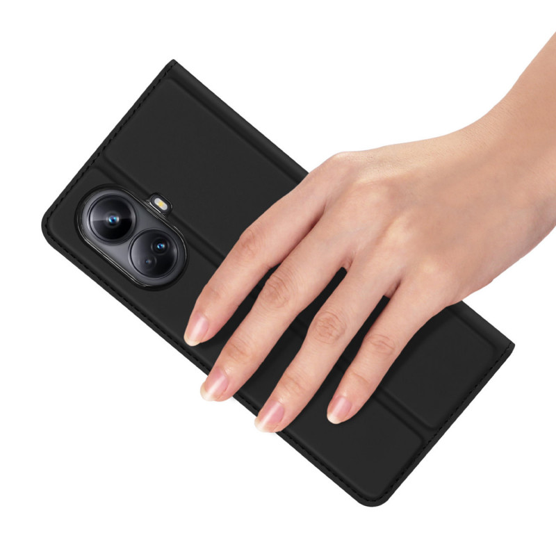 Dux Ducis Skin Pro Flip-Hülle für Realme 10 Pro, Schwarz