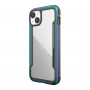 X-Doria Raptic Shield Hülle für Apple iPhone 14 Plus / 15 Plus, Iridescent