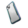 X-Doria Raptic Shield Hülle für Apple iPhone 14 Plus / 15 Plus, Iridescent