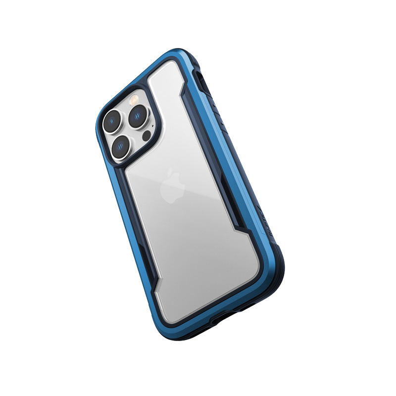 X-Doria Raptic Shield Hülle für Apple iPhone 14 Pro, Marine Blue