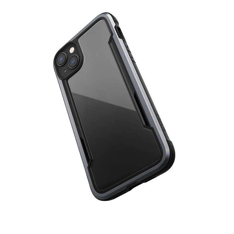 X-Doria Raptic Shield Hülle für Apple iPhone 14 Plus / 15 Plus, Schwarz