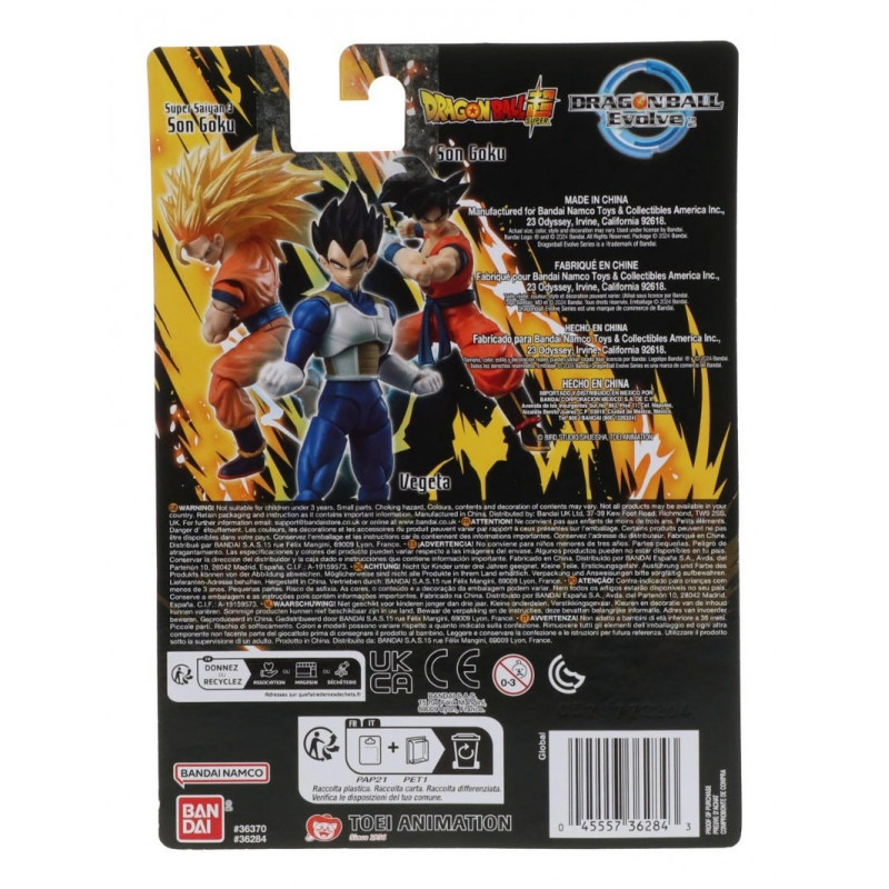 Bandai Dragon Ball Super Evolve Vegeta Sammelfigur
