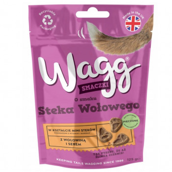 Wagg Hundeleckerli mit Beefsteak-Geschmack, 125 g