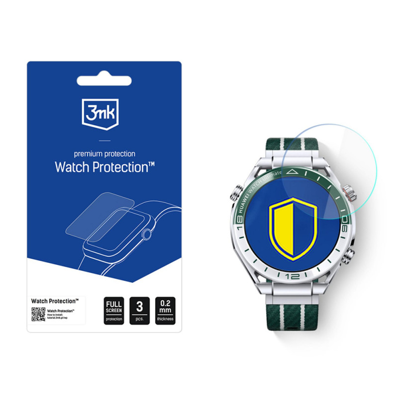 3MK FlexibleGlass Watch Hybridglas für Huawei Watch Ultimate 2