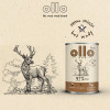 OLLO Pure Deer Nassfutter für Hunde, 850 g