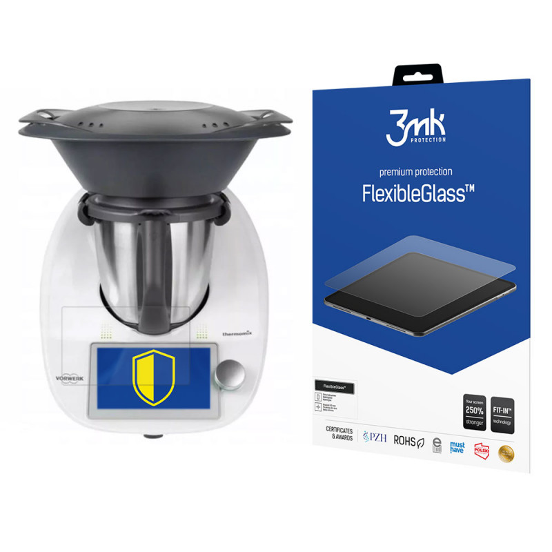 3MK FlexibleGlass Thermomix TM6 Hybridglas Displayschutzfolie