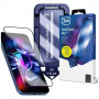 3MK HardGlass Max Apple iPhone 17 Pro / 18 Pro Displayschutzglas aus gehärtetem Glas, Schwarz