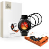 Tech-Protect Easy Set Flex+ Hybridglas für Xiaomi Watch 5 (3 Stk.), Schwarz
