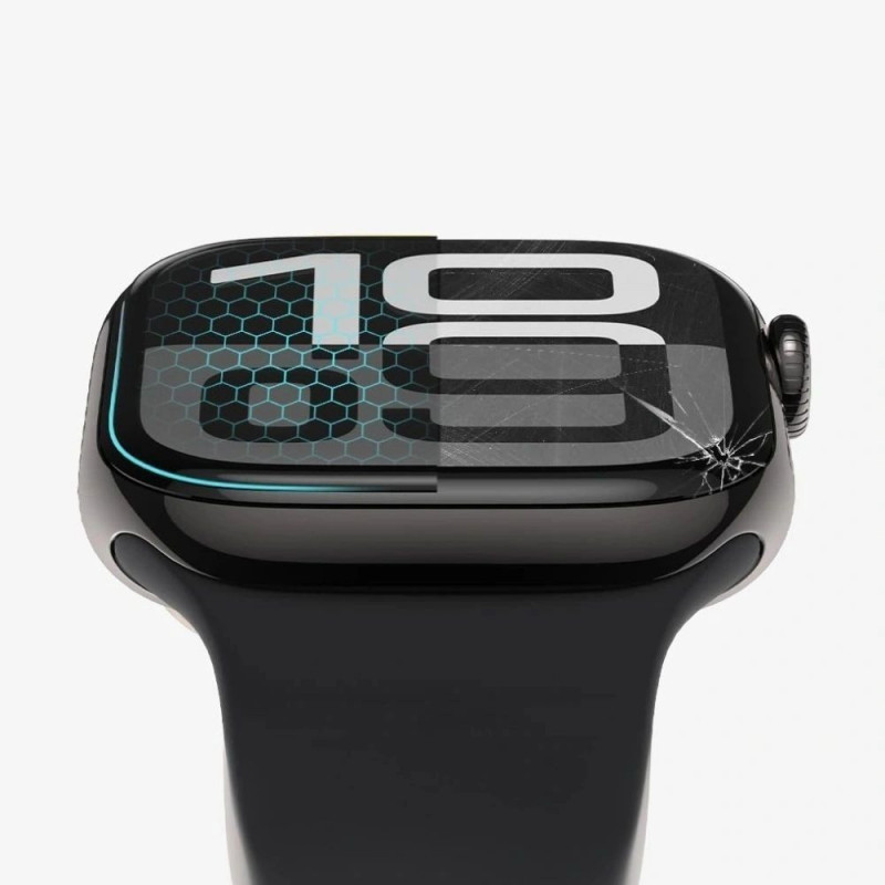 Tech-Protect Glass Flex+ Hybridglas für Huawei Watch GT Runner 2 (2 Stk.), Schwarz