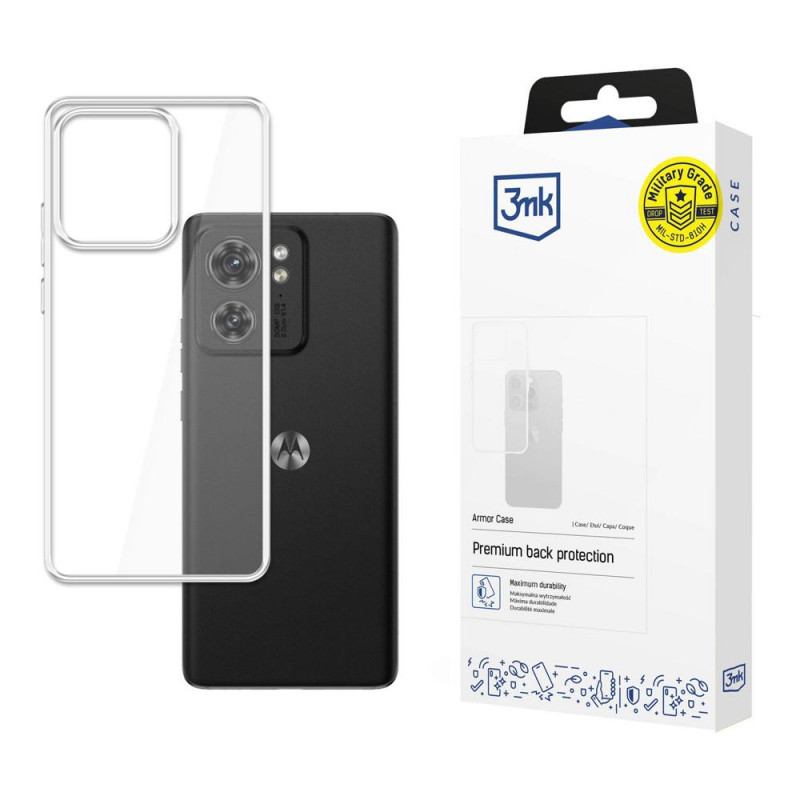 3MK Armor Case für Motorola Edge 40, Transparent