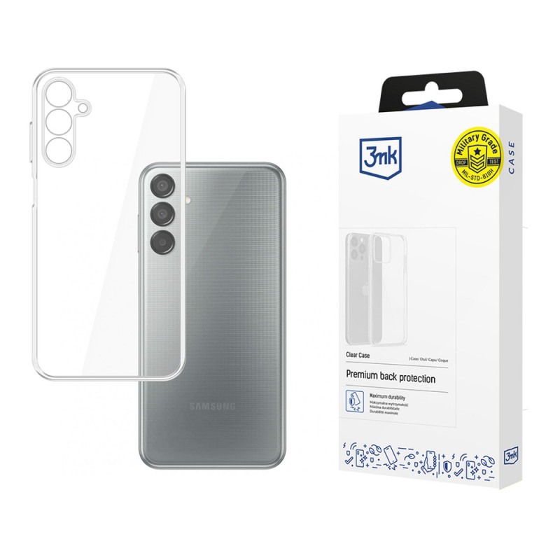 3MK Clear Case 3MK5910 Smartphone-Hülle für Samsung Galaxy M15 5G, transparent