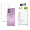 3MK Clear Case Smartphone-Hülle für Motorola Moto G24, transparent