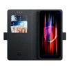 3MK Wallet Case 156195-0 Wallet-Hülle für Samsung Galaxy A14 4G, schwarz