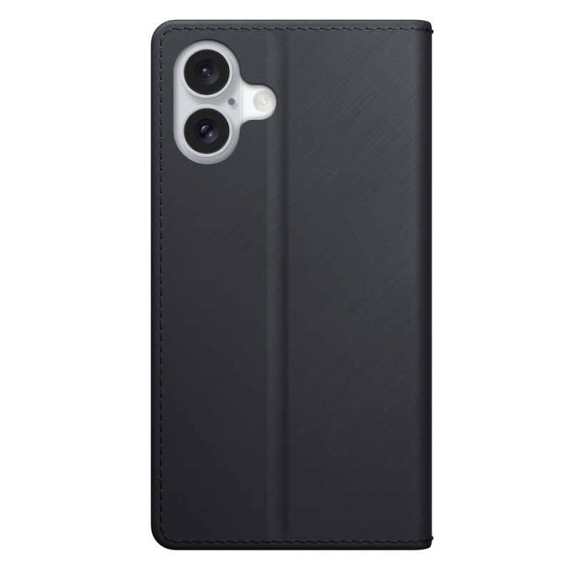 3MK Wallet Case für Apple iPhone 16 Plus, schwarz