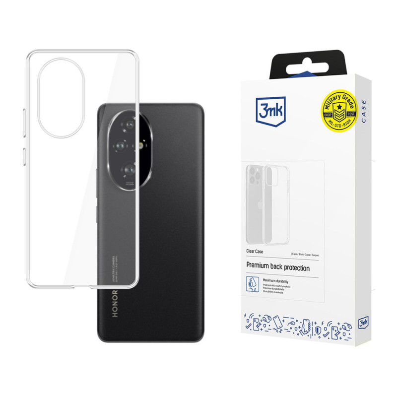 3MK Clear Case für Honor 200 Pro, transparent