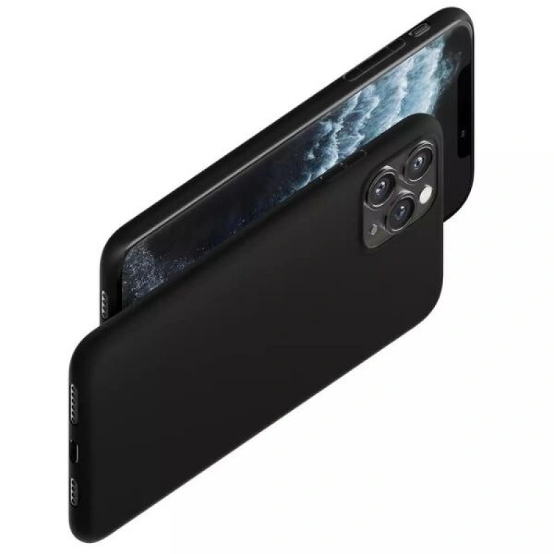 3MK Matt Case Oppo Reno 12, Schwarz