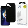 3mk Silicone Case für Apple iPhone 16 Plus, Schwarz