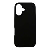 3mk Silicone Case für Apple iPhone 16 Plus, Schwarz