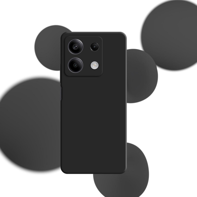 3mk Silicone Case für Xiaomi Redmi Note 13 5G, Schwarz