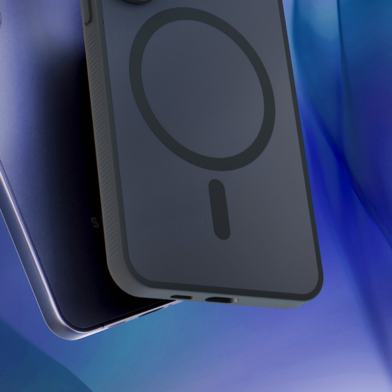 3mk Smoke MagCase mit MagSafe für Apple iPhone 16 (W-3SmoMaCa-AiP16-0), halbtransparent