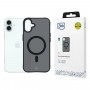3mk Smoke MagCase mit MagSafe für Apple iPhone 16 Plus (W-3SmoMaCa-AiP16Plu-0), halbtransparent