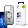 3MK Frosty MagCase Hülle für Apple iPhone 16 Pro Max, schwarz