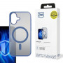 3MK Frosty MagCase Hülle für Apple iPhone 16 Plus, blau