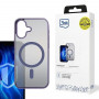3MK Frosty MagCase MagSafe Smartphone-Hülle für Apple iPhone 16 Plus, lila