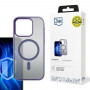 3MK Frosty MagCase MagSafe Smartphone-Hülle für Apple iPhone 16 Pro, lila