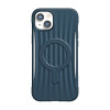 X-Doria Raptic Clutch MagSafe Hülle für Apple iPhone 14 Plus / 15 Plus, Marine Blue