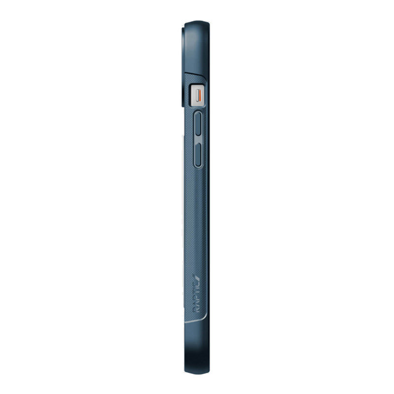X-Doria Raptic Clutch MagSafe Hülle für Apple iPhone 14 Plus / 15 Plus, Marine Blue