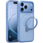 TORRAS Ostand Q3 Spin Hülle für Apple iPhone 18 Pro Max / 17 Pro Max, MagSafe, Blau