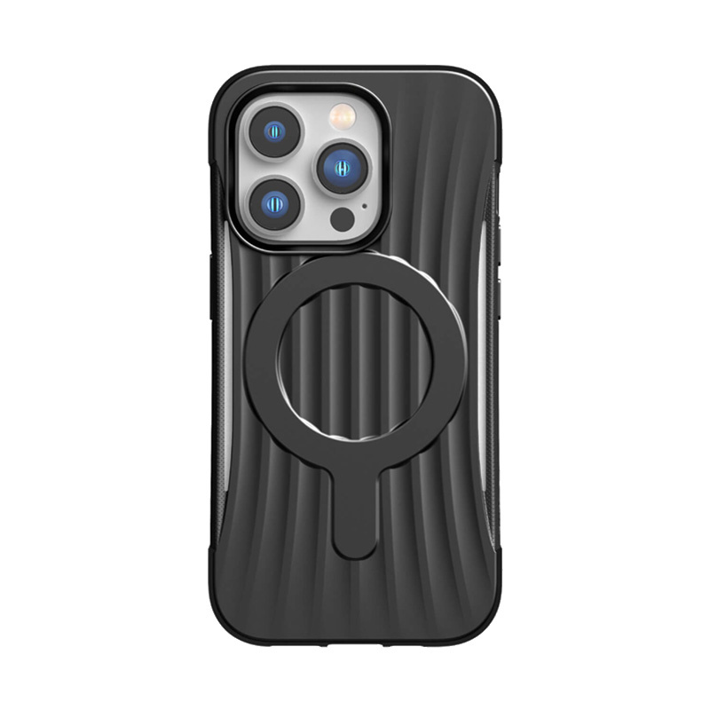X-Doria Raptic Clutch MagSafe Hülle für Apple iPhone 14 Pro, Schwarz