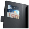 3MK Wallet Case für Samsung Galaxy A16, schwarz