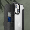 X-Doria Raptic Urban Folio Hülle für Apple iPhone 14 Plus / 15 Plus, Schwarz