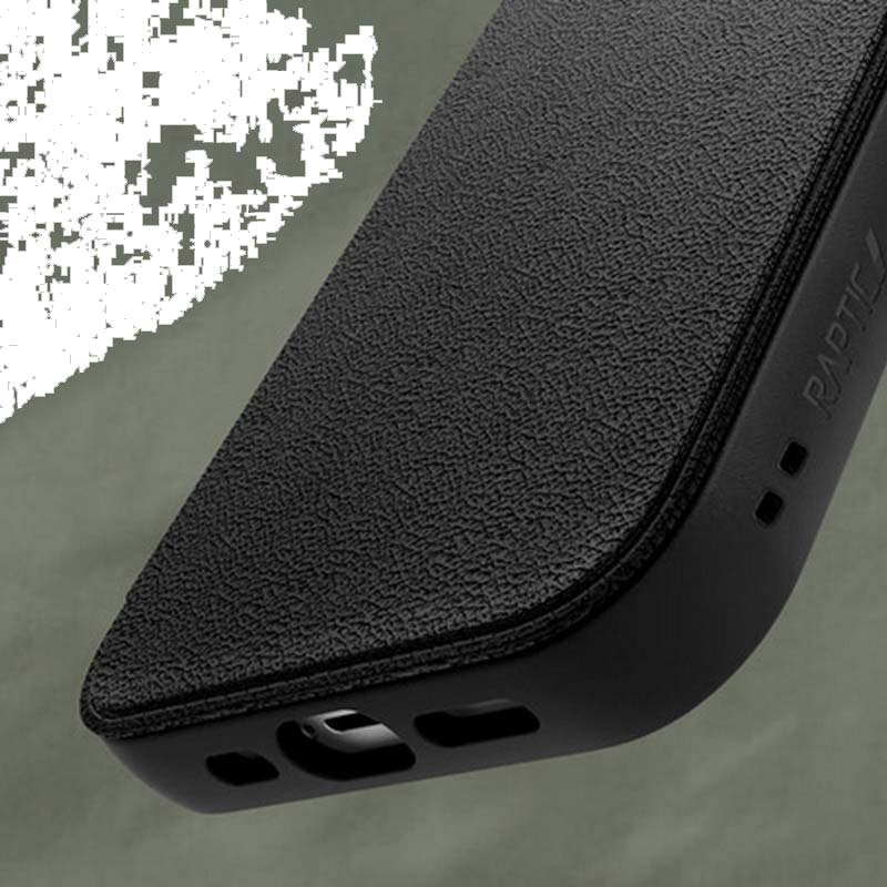 X-Doria Raptic Urban Folio Hülle für Apple iPhone 14 Plus / 15 Plus, Schwarz