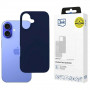 3MK Silicone Case für Apple iPhone 16 Plus, navy blue