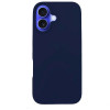 3MK Silicone Case für Apple iPhone 16 Plus, navy blue