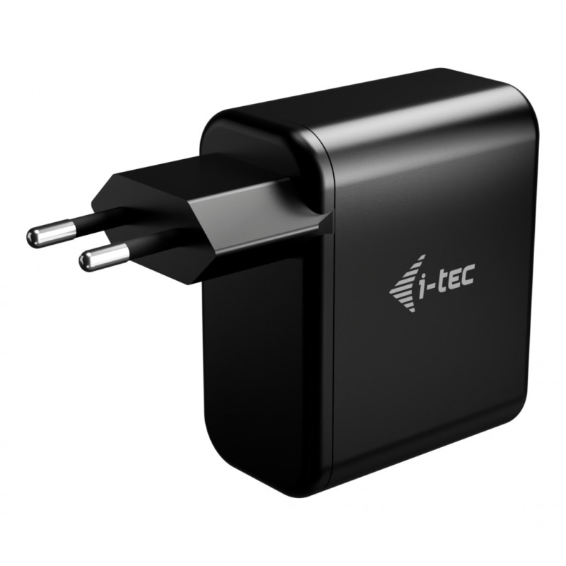 i-tec 100 W USB-C GaN-Ladegerät, PD 3.0, 1x USB-C, Schwarz