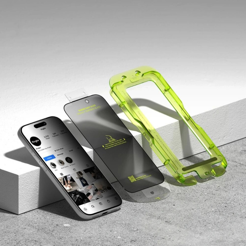 Ringke Easy Slide Privacy gehärtetes Glas für Apple iPhone 17 Pro Max (2 Stk.)
