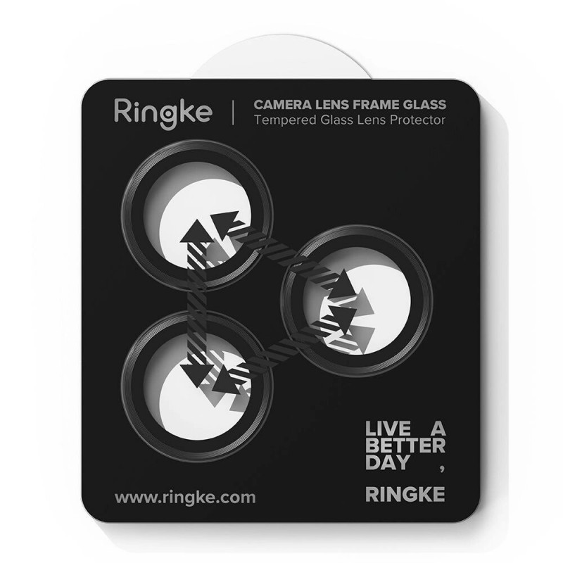 Ringke Kamerarahmen-Schutz für Apple iPhone 17 Pro / 17 Pro Max, Schwarz (2 Stk.)