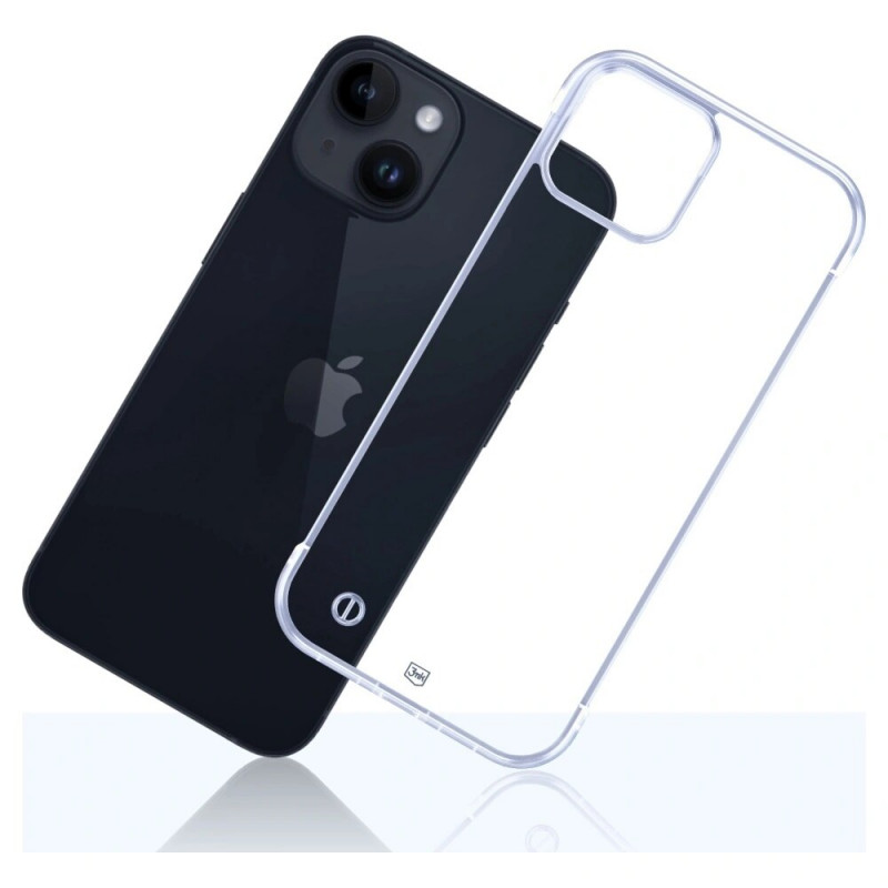 3mk Just20g Clear Case Apple iPhone 15 Plus Smartphone-Hülle, transparent