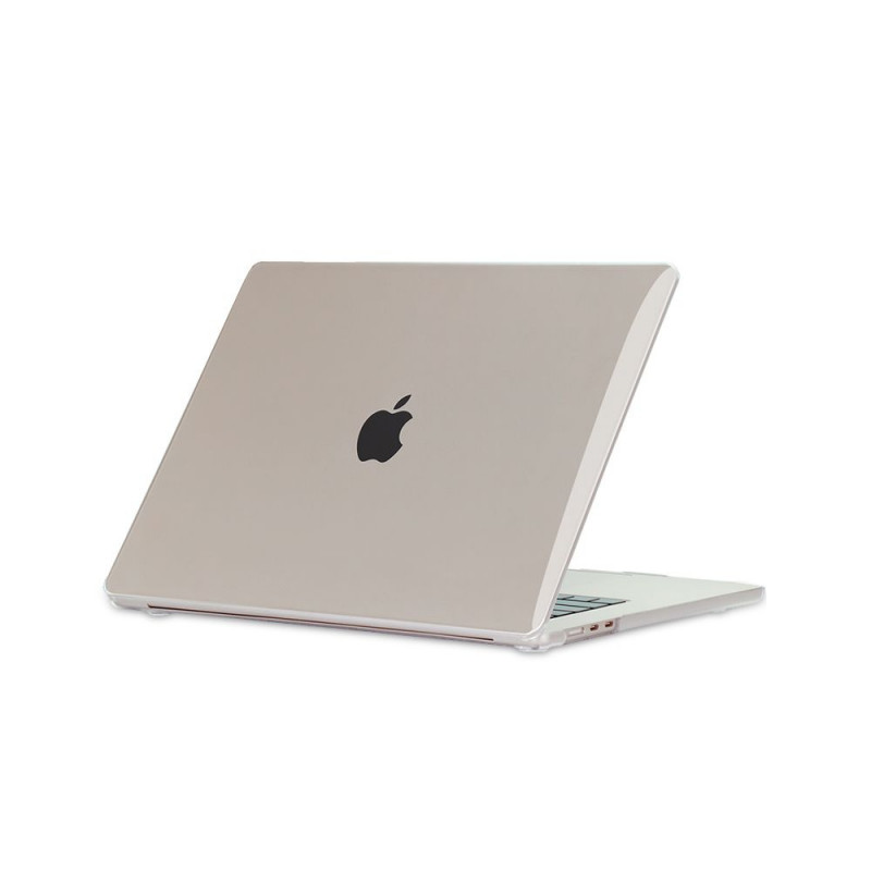 Tech-Protect Smartshell Hülle für Apple MacBook Air 15 (2023), kristallklar
