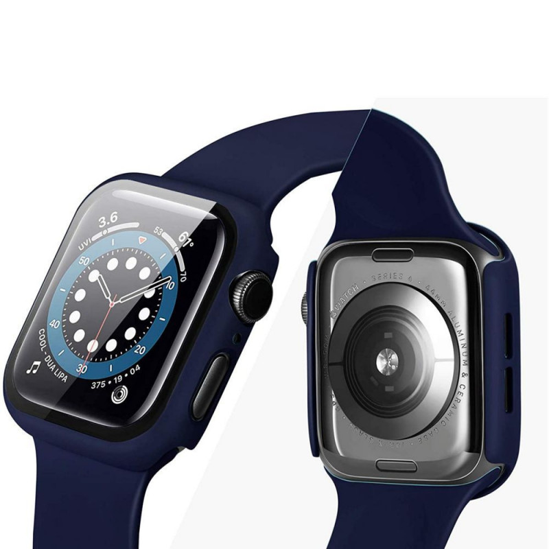Tech-Protect Defense360 Hülle für Apple Watch 4/5/6/7/8/9/SE 44/45 mm, schwarz