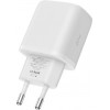 Tech-Protect C20W 2-Port-Wandladegerät, USB-C PD 20W und USB-A QC 3.0, weiß