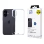 3mk Just20g Clear Case Apple iPhone 16 Smartphone-Hülle, transparent