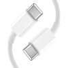 Tech-Protect C20W 2-Port-Wandladegerät PD 20W QC 3.0 mit USB-C-Kabel, weiß